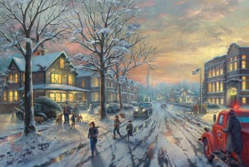 A Christmas Story by Thomas Kinkade Studios