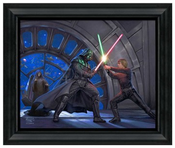 Thomas Kinkade Brushstroke Vignette: A Son's Destiny