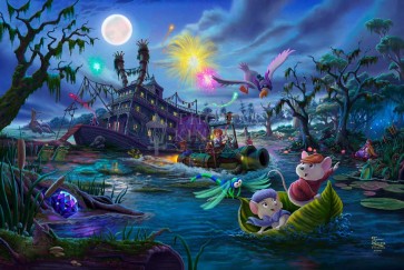 Disney The Rescuers by Thomas Kinkade Studios