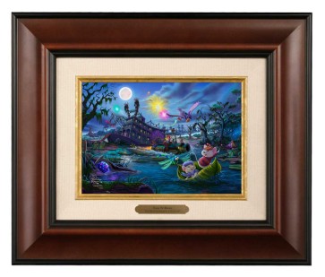 Kinkade Disney Brushworks: The Rescuers (Classic Burl Frame)