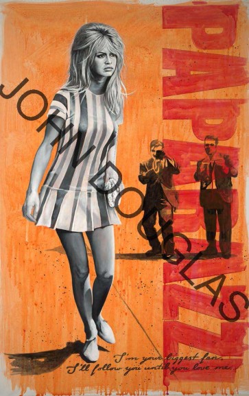 Brigette Bardot- Paparizzi (Unique) by John Douglas