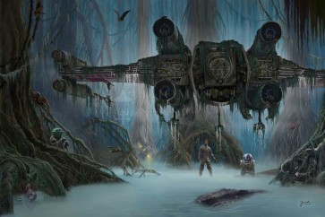 Do. Or do not. There is no try. by Thomas Kinkade Studios