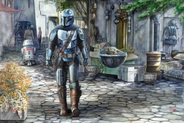 The Mandalorian - A Welcome Sight by Thomas Kinkade Studios