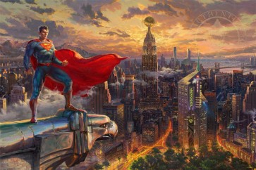 Superman - Protector of Metropolis by Thomas Kinkade Studios