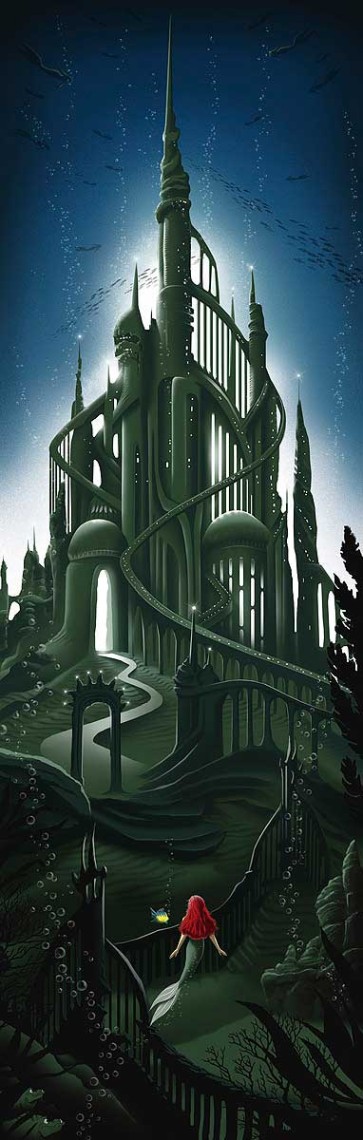 The Little Mermaid Castle by JC Richard (Regular)