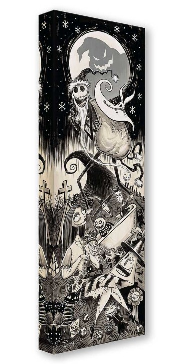 Treasures on Canvas: Twas the Nightmare Before Christmas by Tim Rogerson