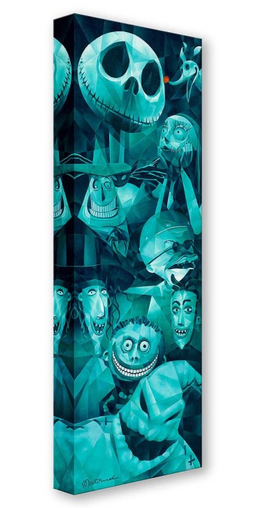Treasures on Canvas: Faces of Halloween Town by Tom Matousek