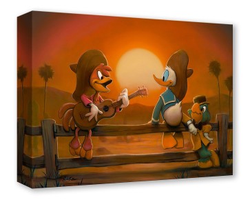 Treasures on Canvas: Sunset Song by Rob Kaz