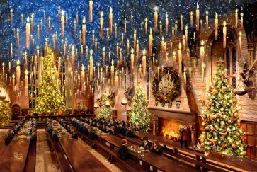 Harry Potter Great Hall by Thomas Kinkade Studios