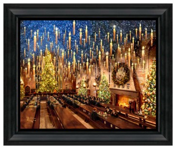 Thomas Kinkade Brushstroke Vignette: Harry Potter Great Hall