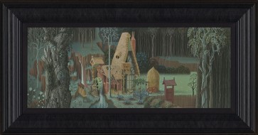 Hidden Cottage by Eyvind Earle