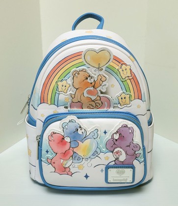 Loungefly Care Bears Rainbow Mini Backpack