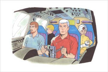 Jonny Quest Flight by Bob Singer