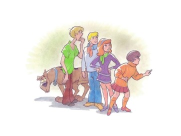 The Scooby Gang by Bob Singer