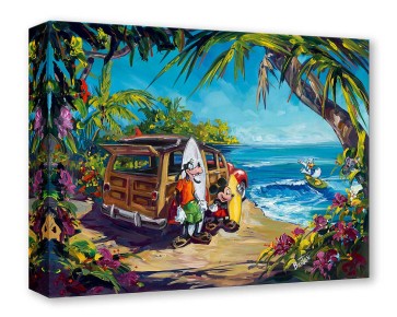 Treasures on Canvas: Jetty Hangou' by Steve Barton