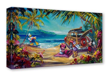 Treasures on Canvas: Surf Day by Steve Barton