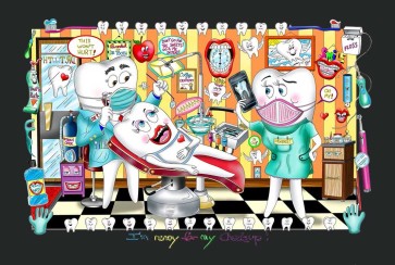 I&rsquo;m Ready For My Check-Up by Charlers Fazzino