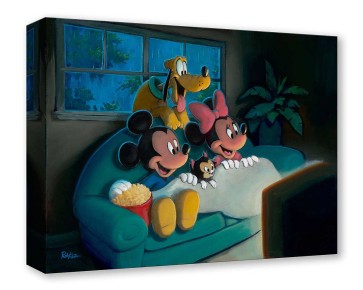 Treasures on Canvas: Movie Night by Rob Kaz