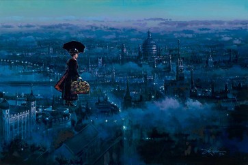 Floating Over London by Rodel Gonzalez