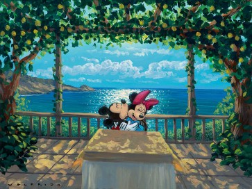 Lunch Under the Lemon Trees by Walfrido Garcia