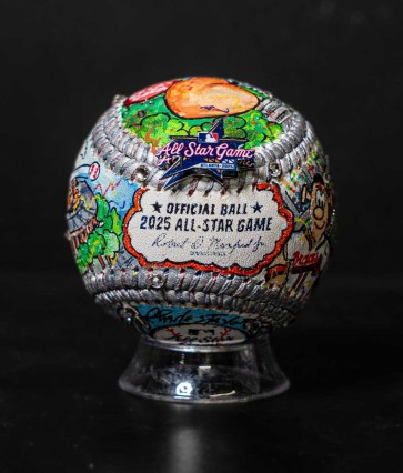 2025 All-Star Game Hand-Painted Baseball