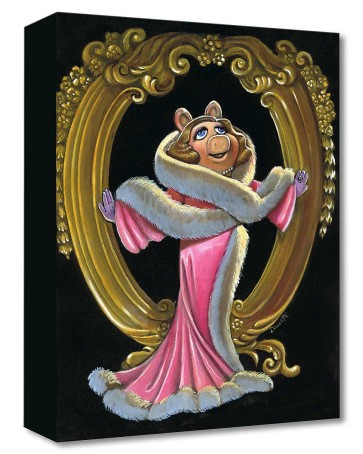 Treasures on Canvas: Glam Miss Piggy by Bob Doucette