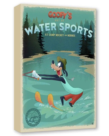 Treasures on Canvas: Goofy's Water Sports by Bret Iwan