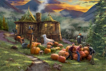 Harry Potter Hagrid's Hut by Thomas Kinkade Studios