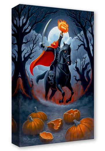Treasures on Canvas: Headless Horseman Rides Tonight by Tim Rogerson