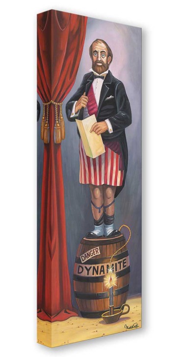 Treasures on Canvas: Stretching Portrait: The Ambassador by Michelle St. Laurent