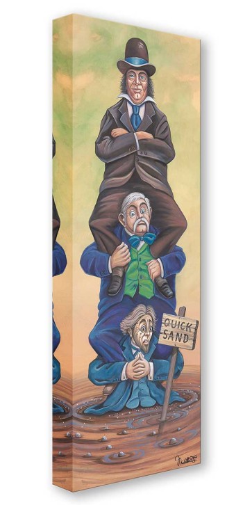 Treasures on Canvas: Stretching Portrait: The Quicksand Men by Michelle St. Laurent