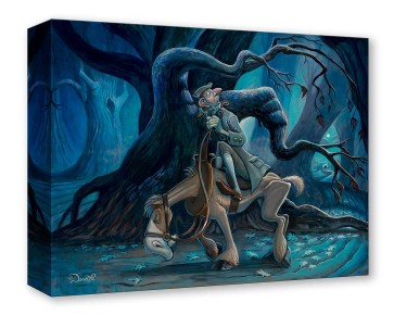 Treasures on Canvas: Ichabod Gets Spooked by Bob Doucette