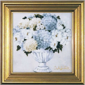 Carolina Framed Canvas Print 5x5" by Ashley Salvatori