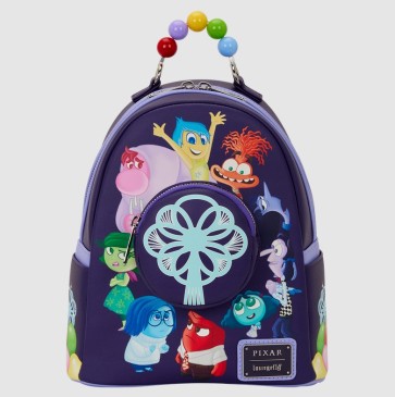 Loungefly Inside Out 2 Light-Up Mini Backpack (WDBK4334)