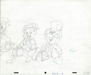 Eastern Airlines Commercial OPD: Donald Duck, Pig & Mad Hatter (2241)