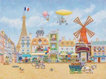 Paris En Avril by Kirk Mueller (Canvas)