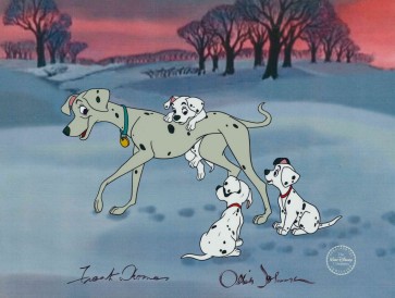 Perdita and Her Pups (Ollie Johnston / Frank Thomas)