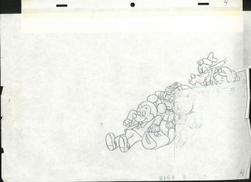 Eastern Airlines Commercial OPD: Mickey, Donald, Fiddler Pig, Goofy & Snow White (2520)