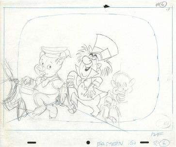 Eastern Airlines Commercial OPD: Fiddler Pig, Mad Hatter, & Dopey (2522)