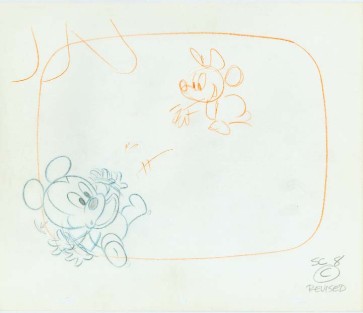 Luvs Commercial OPD: Baby Mickey And Minnie Mouse (2584)