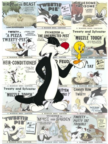 Tweety And Sylvester Lobby Card