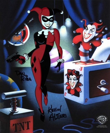 Classic Harley Quinn signed Kevin Altieri and Dan Riba