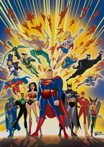 Guardians of Justice by Bruce Timm (Lithograph)
