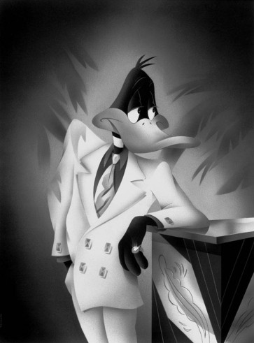 The Portrait Series: Daffy Duck