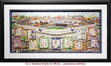 In a Yankee State of Mind by Charles Fazzino (Premiere)
