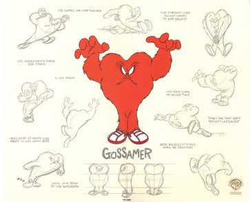 Gossamer Model Sheet (Artist Proof)