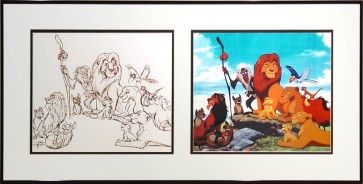 Lion King Commemorative Sericel