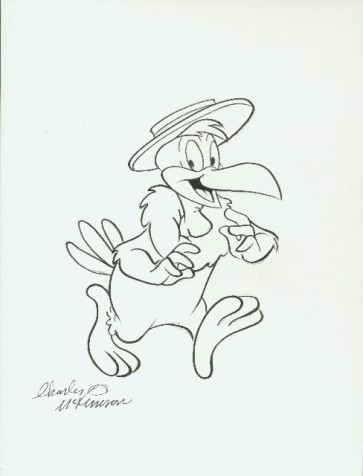 Charles McKimson Original Drawing: Beaky Buzzard (6034)