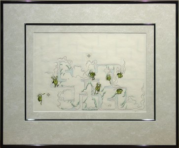 Raid Bugs Original Production Cel (7347)