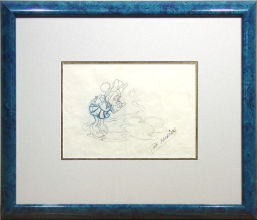 Joe Morrison Minnie Mouse Original Drawing (7567)